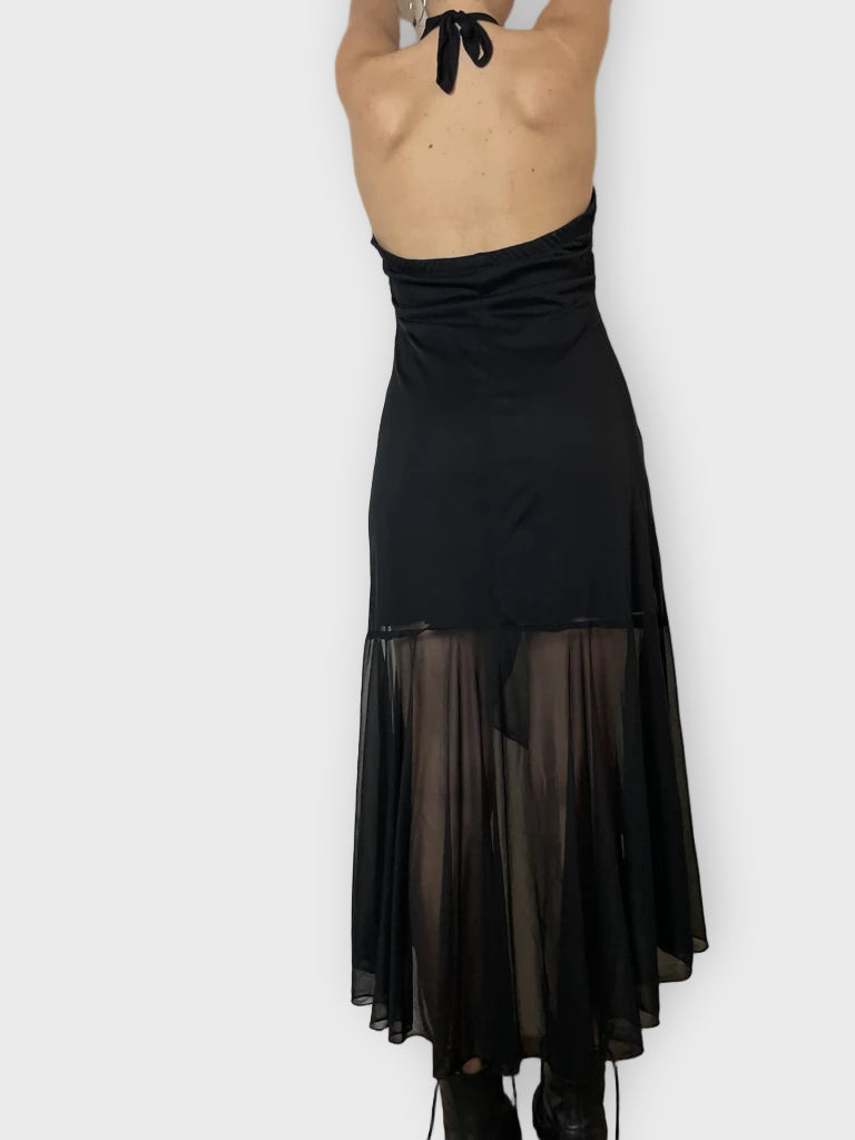 back view, Long Dress, vintage Y2K second hand piece