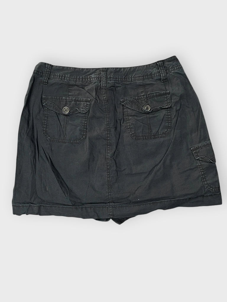 back view, St John Bay St. John Bay Dark Chino Skirt, vintage Y2K second hand piece