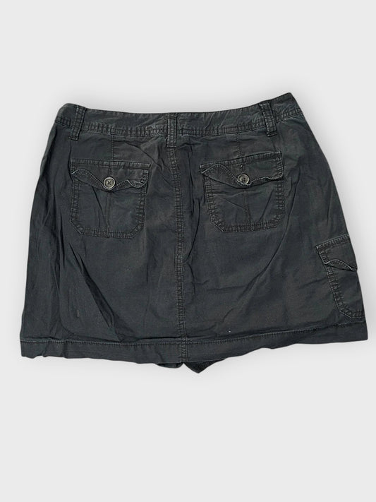 back view, St John Bay St. John Bay Dark Chino Skirt, vintage Y2K second hand piece