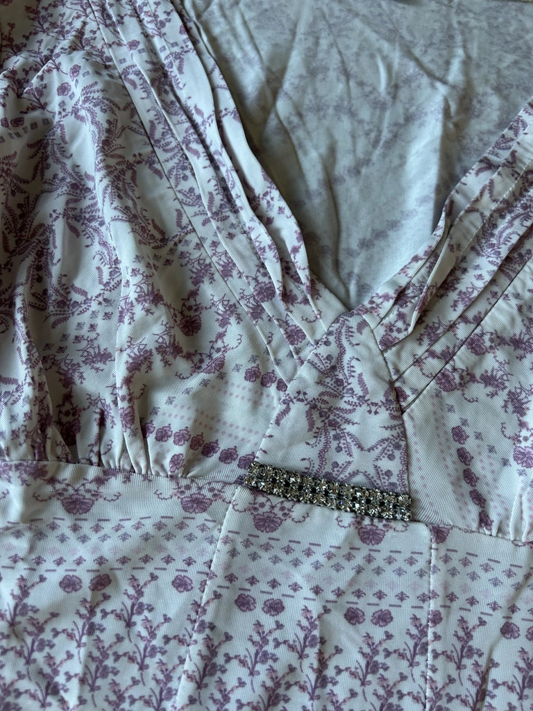 detail view, Motivi Y2K Pink Sleeve Top, vintage Y2K second hand piece, image 5