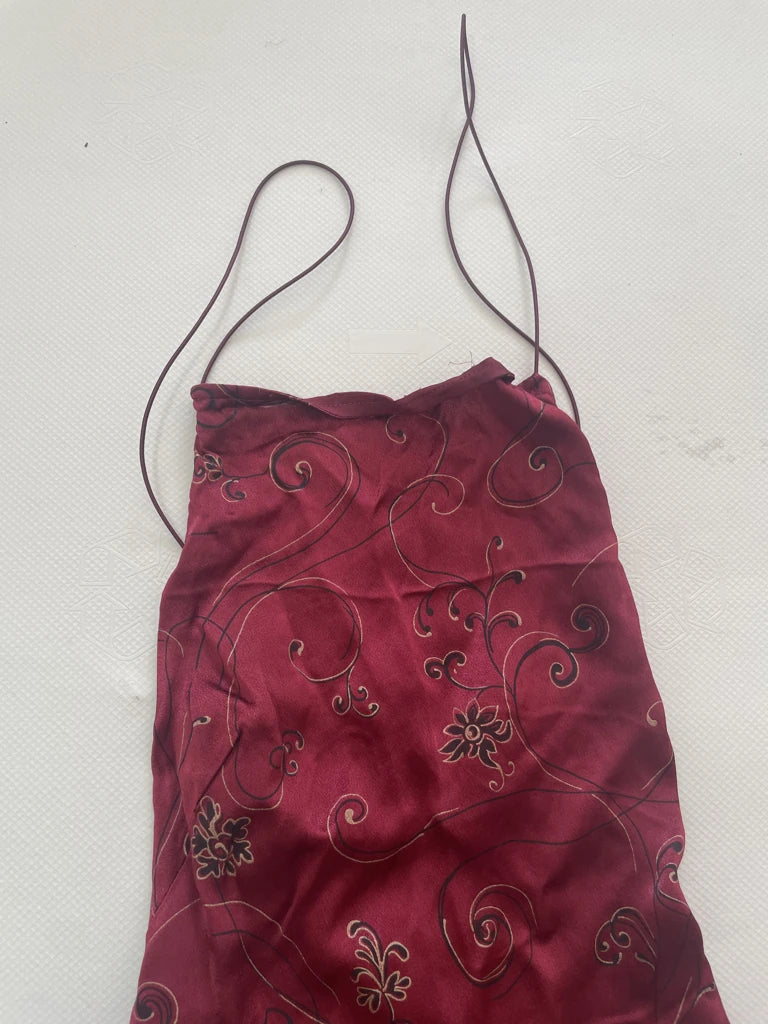 detail view, Sisley Y2K Floral Dress, vintage Y2K second hand piece, image 5