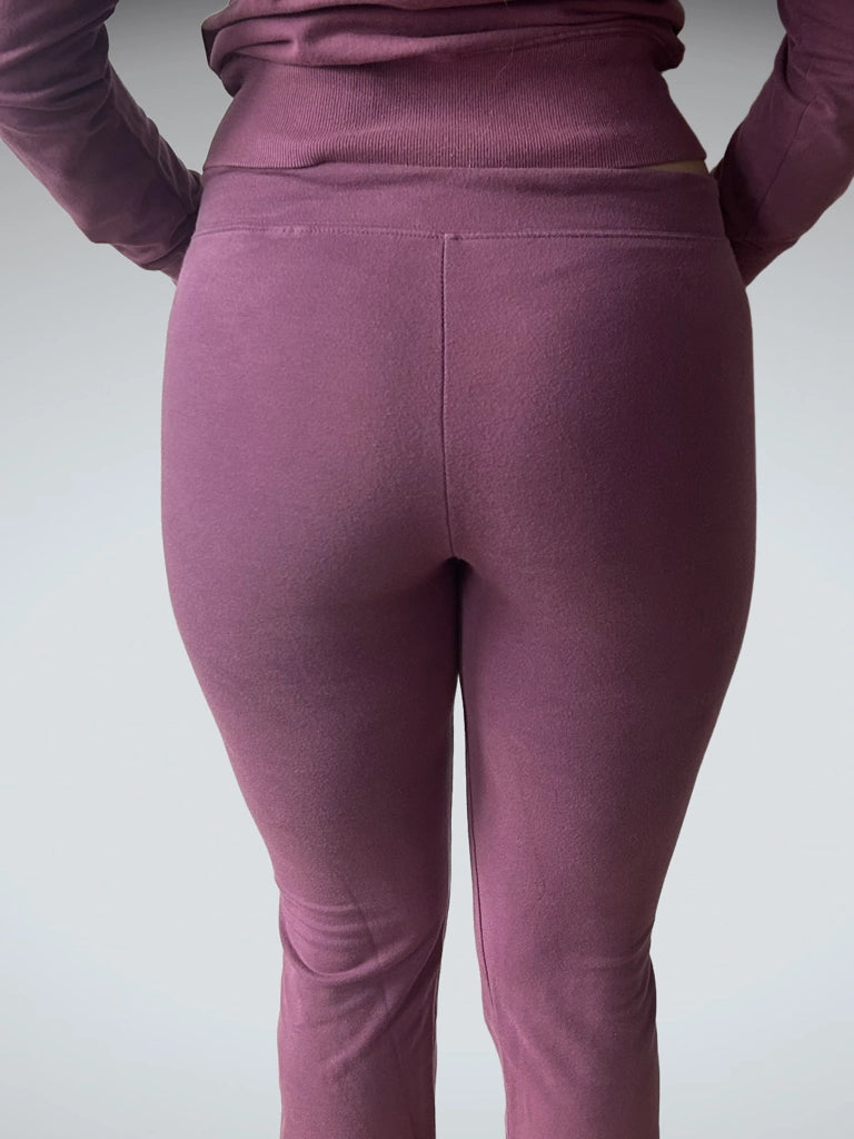 back view, Danza Y2K Purple Sweatpants Set, vintage Y2K second hand piece