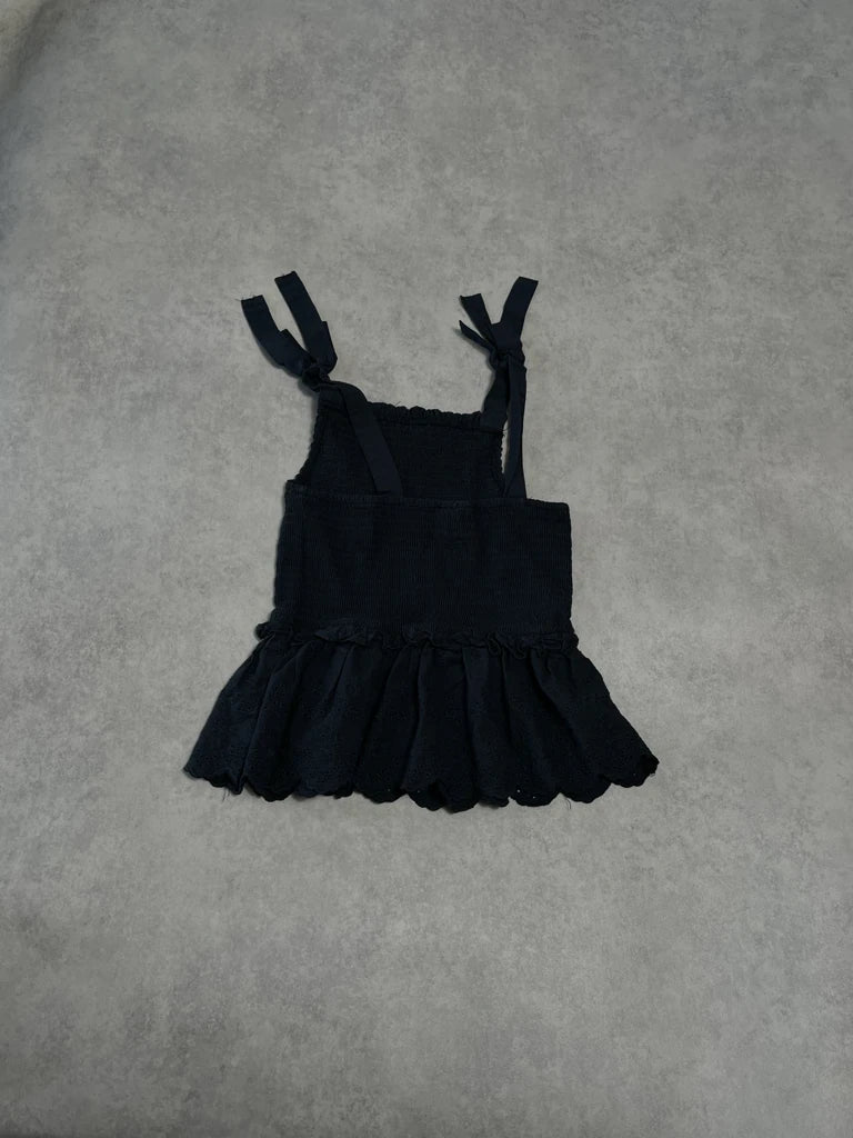 Black Coquette Top (S)