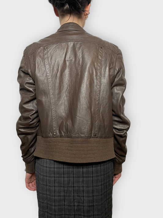 Patrizia Pepe Leather Jacket (M)