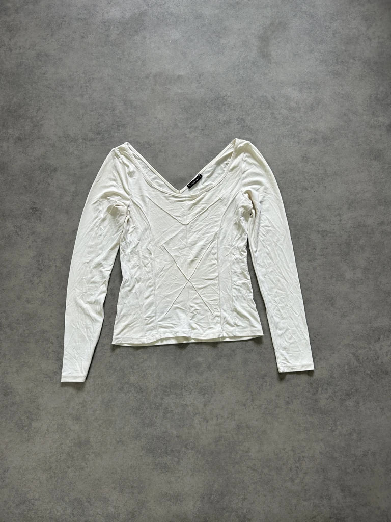 detail view, Couture Roma 2000s Longsleeve Top, vintage Y2K second hand piece, image 6