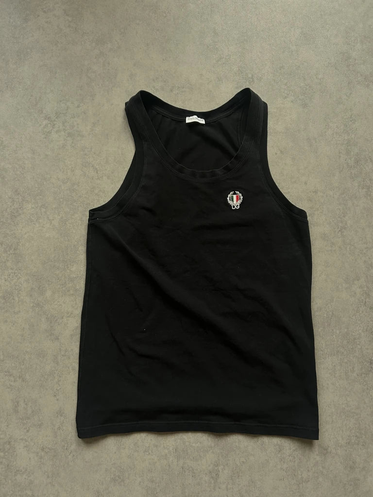 detail view, Dolce & Gabbana D&G 2000s Tank Top, vintage Y2K second hand piece, image 6
