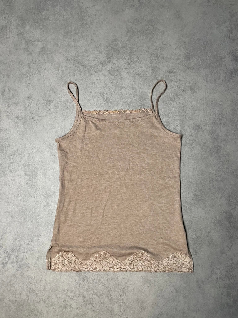 detail view, Lace Top, vintage Y2K second hand piece, image 5