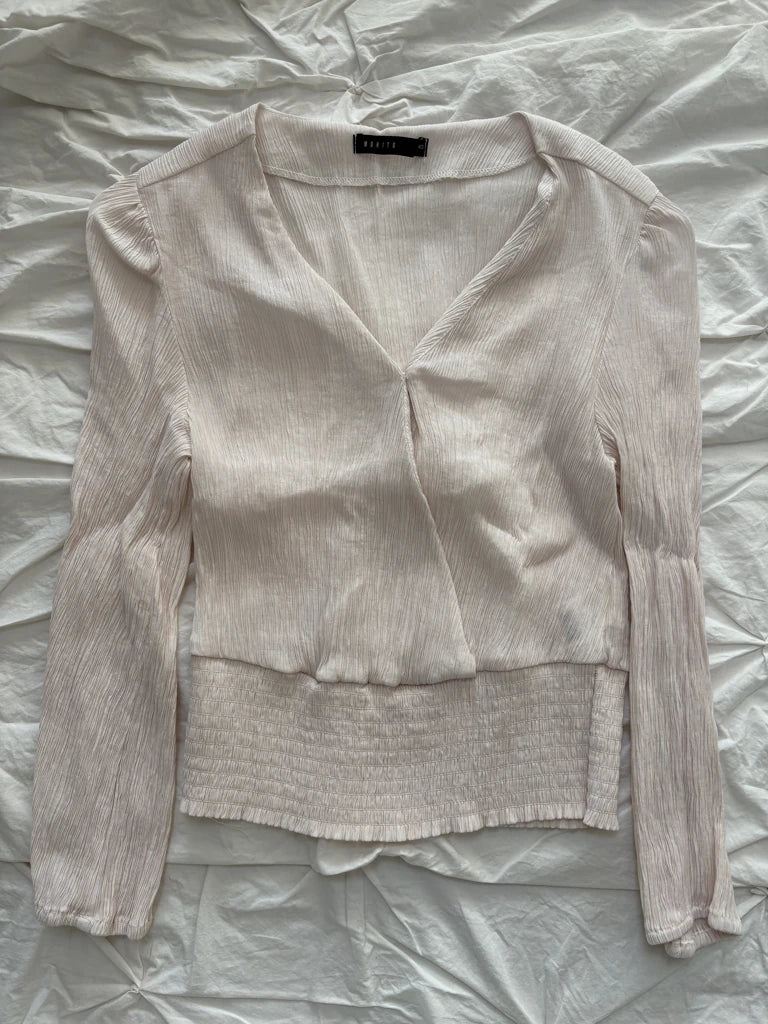 detail view, Mohito Wrap Top, vintage Y2K second hand piece, image 6