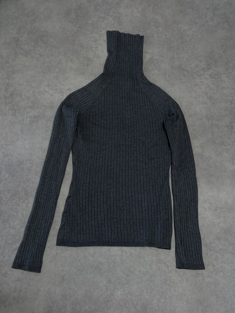 detail view, INC Turtle Neck Jumper, vintage Y2K second hand piece, image 6