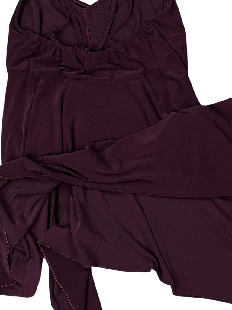 detail view, Simple Purple Elegant Top, vintage Y2K second hand piece, image 4