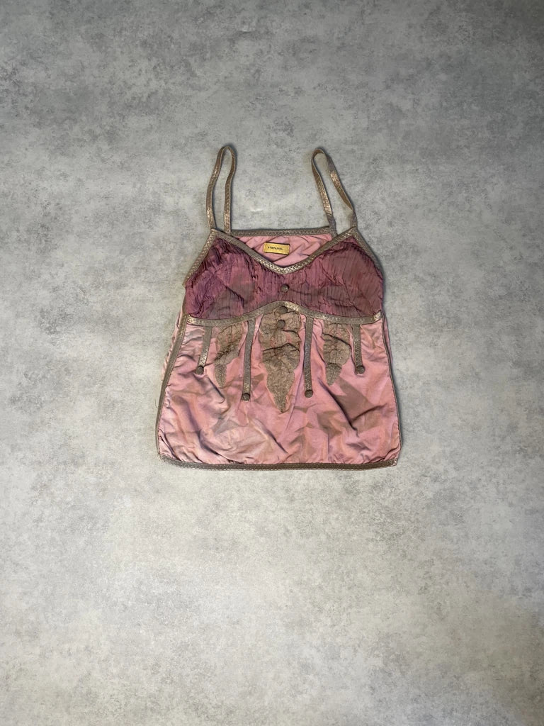 detail view, Stefanel Basic Top, vintage Y2K second hand piece, image 6