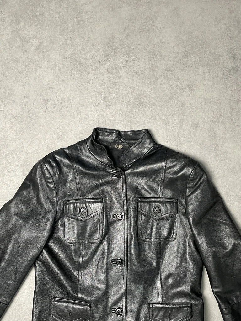 Carla Carini Leather Jacket (M)