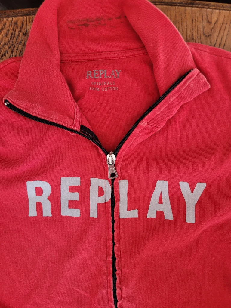 detail view, Replay Short-Sleeved Sporty Top, vintage Y2K second hand piece, image 5
