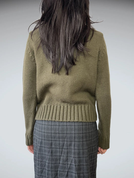 back view, Phard Turtleneck Jumper, vintage Y2K second hand piece