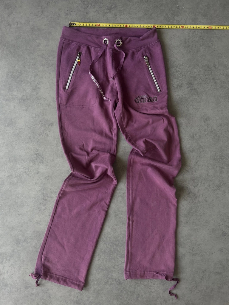 detail view, Danza Y2K Purple Sweatpants Set, vintage Y2K second hand piece, image 10