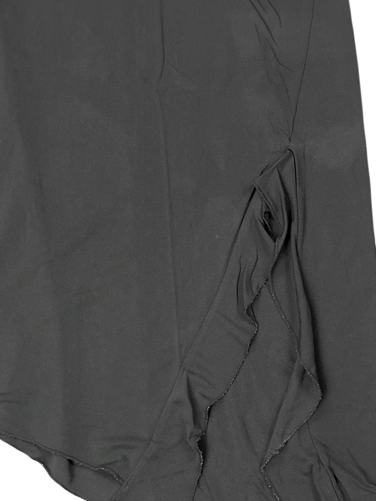 detail view, Express Chic Asymmetric Skirt, vintage Y2K second hand piece, image 4