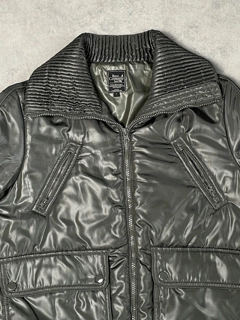 detail view, Best Company Bomber Jacket, vintage Y2K second hand piece