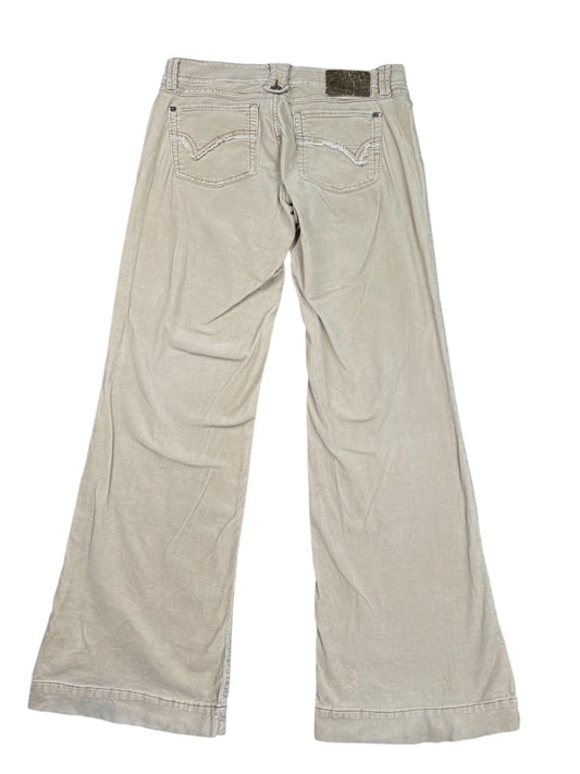 back view, Unionbay Beige Cotton Pants, vintage Y2K second hand piece