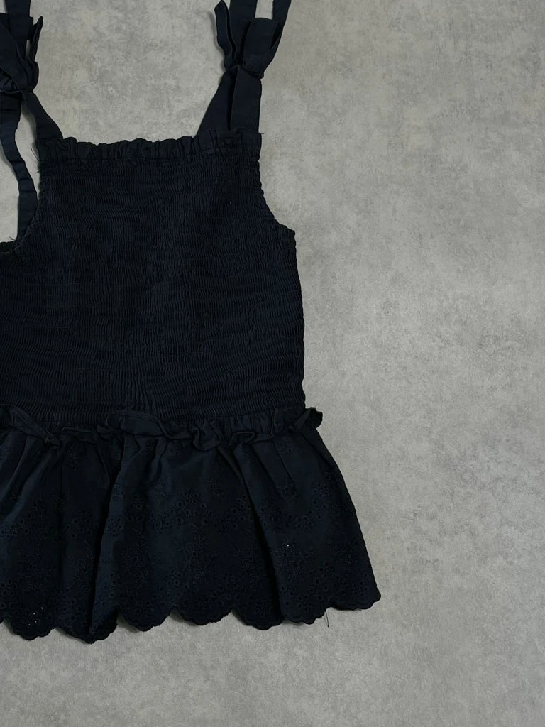 Black Coquette Top (S)