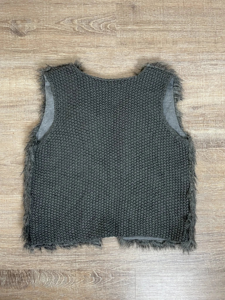 detail view, Expressions Open Vest, vintage Y2K second hand piece, image 4