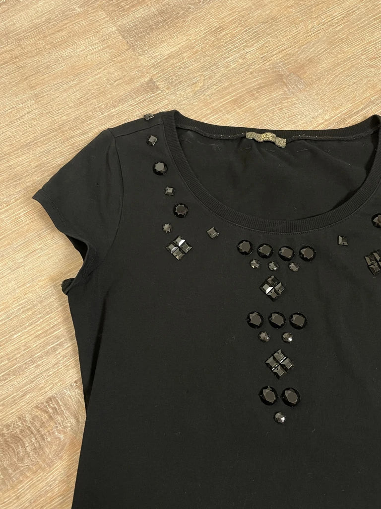 detail view, ICE T-Shirt, vintage Y2K second hand piece