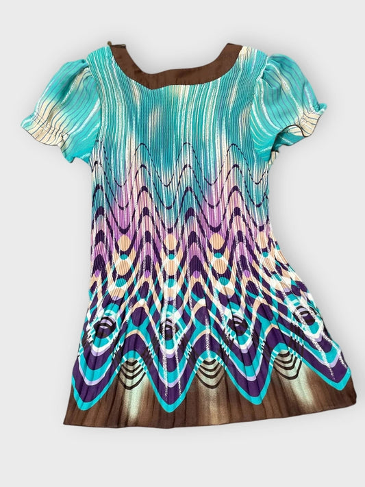 Ocean Wave Sequin Top (M)
