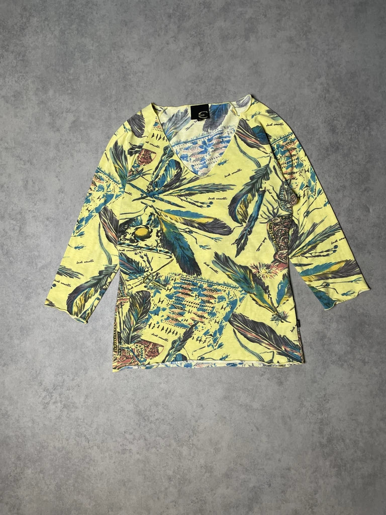 detail view, Just Cavalli Long Sleeve, vintage Y2K second hand piece, image 6