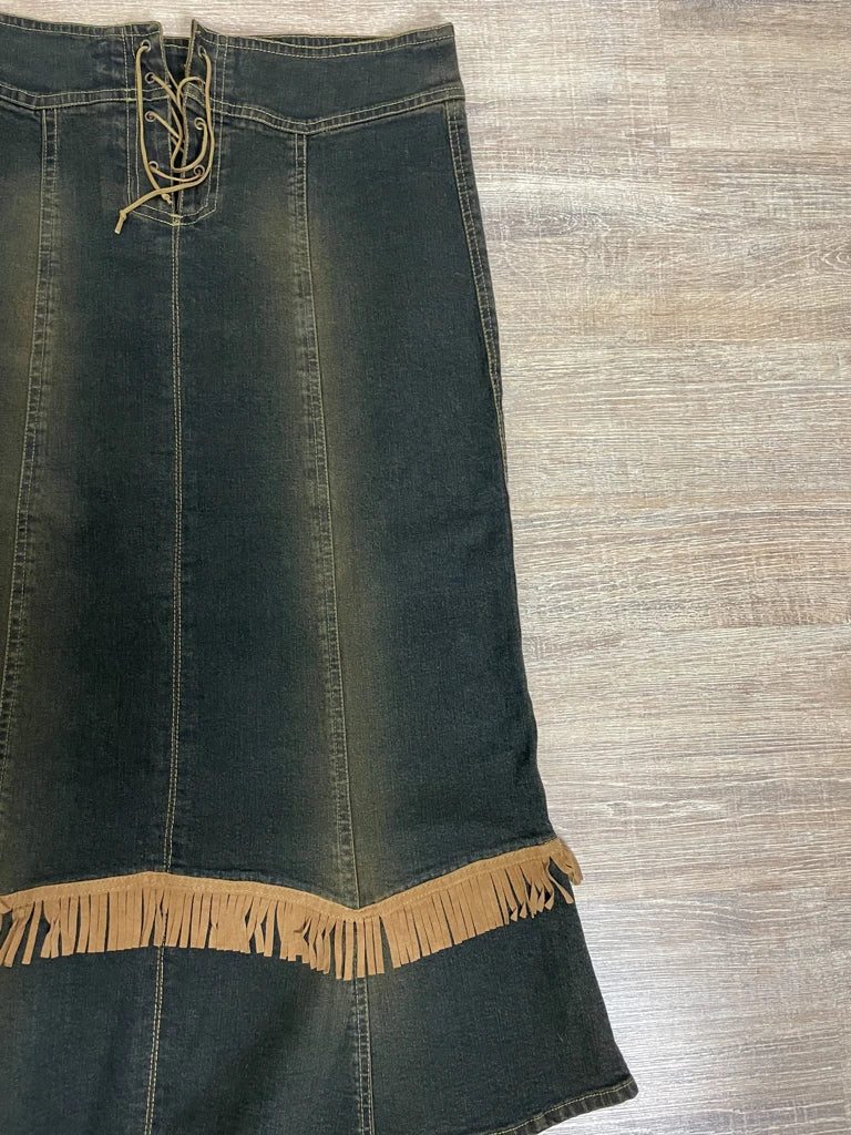 Denim skirt
