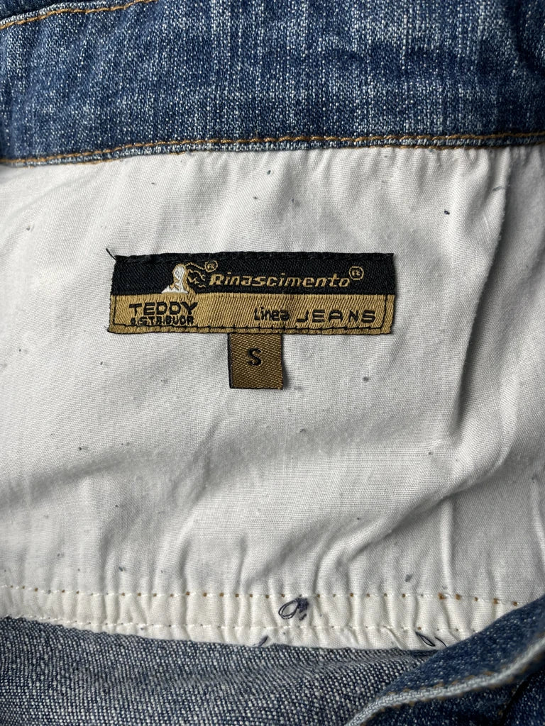 detail view, Rinascimento Ribbon Jeans Jacket, vintage Y2K second hand piece