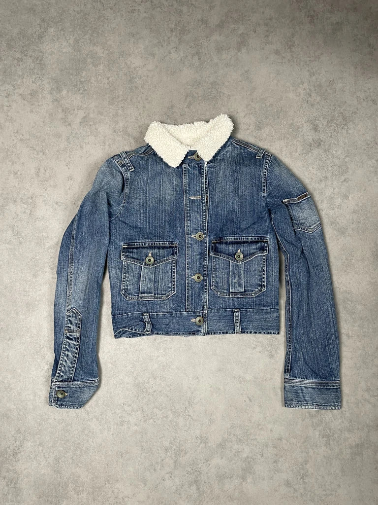 Rifle 1958 Jeans Fur Jacket (XS)