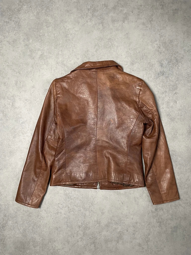 detail view, Giubipel JacketGiubipe l Leather, vintage Y2K second hand piece, image 5