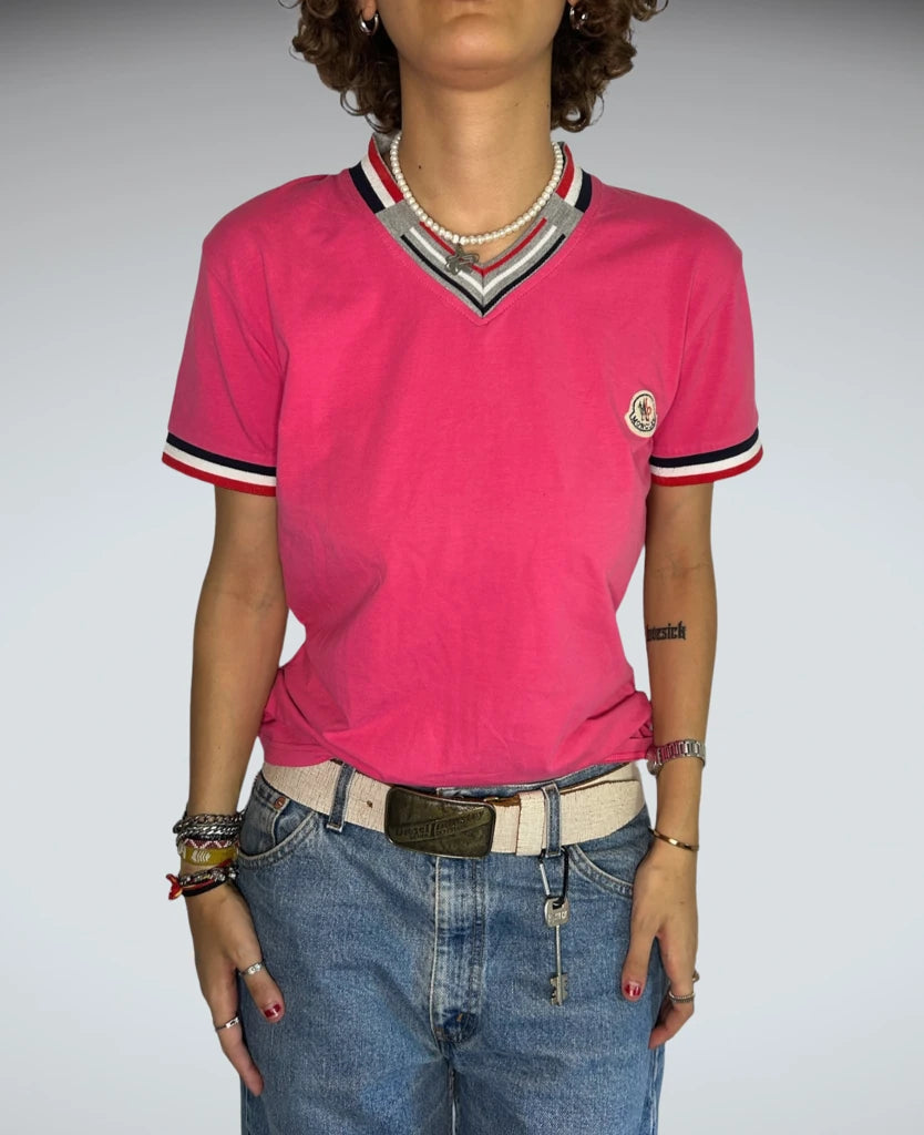 Pink Y2K T-Shirt (M)