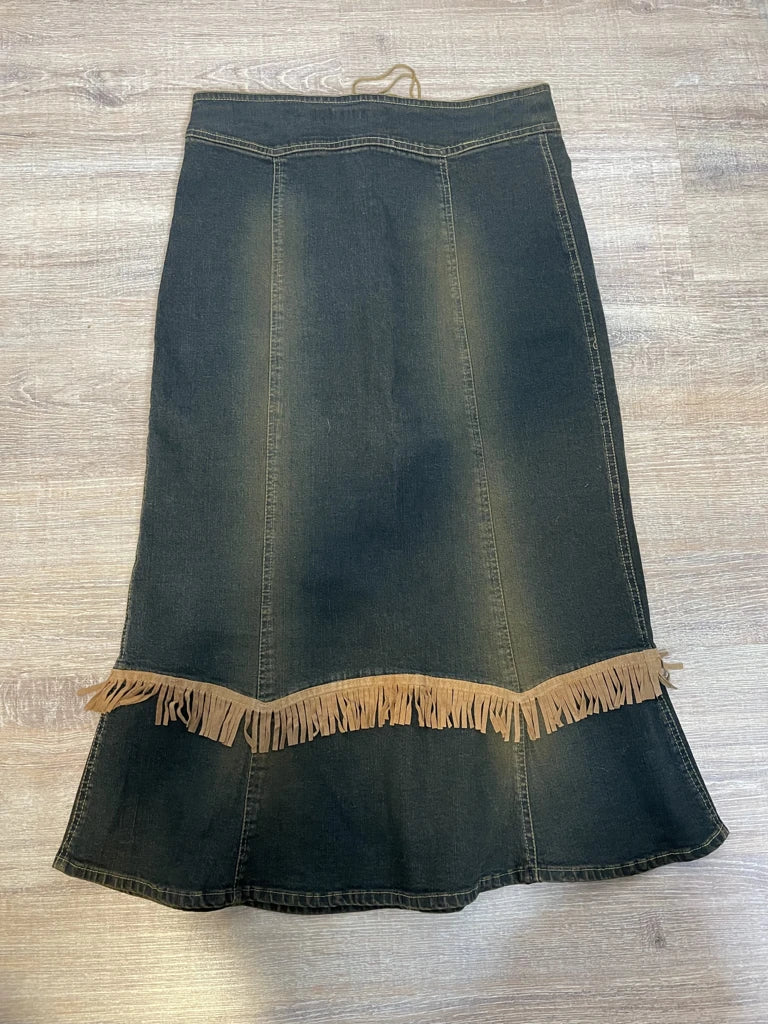 Denim skirt