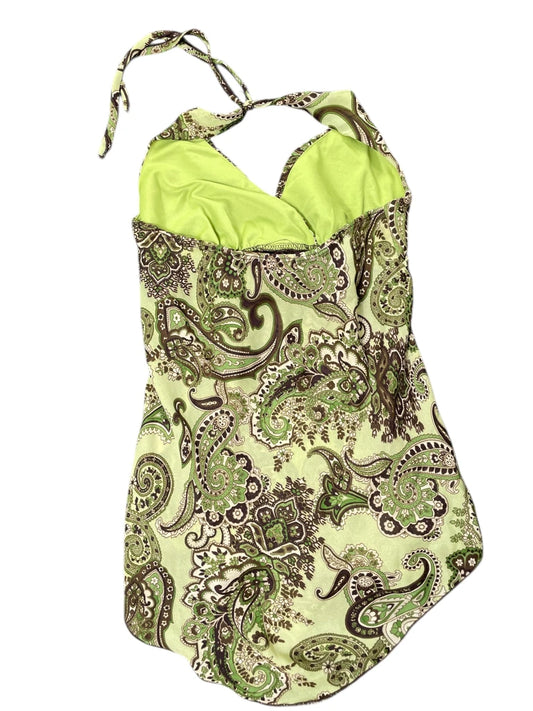 back view, Soulmate Paisley Garden Top, vintage Y2K second hand piece