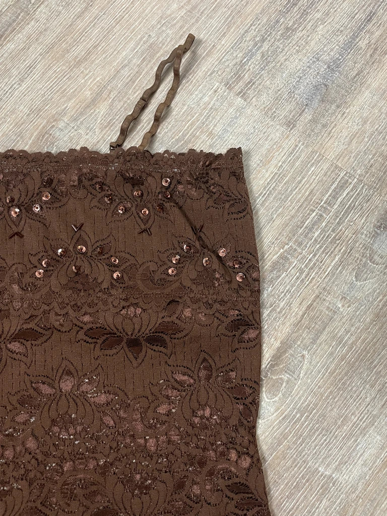 detail view, Lace Top, vintage Y2K second hand piece