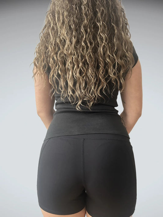 back view, Black Nike Sports Top, vintage Y2K second hand piece