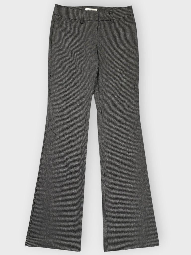 front view, Rickis Black Tailored Bootcut Suit Pants, vintage Y2K second hand piece