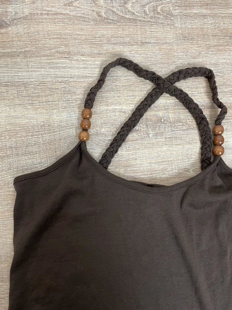 detail view, Sweanall Sleeveless Top, vintage Y2K second hand piece