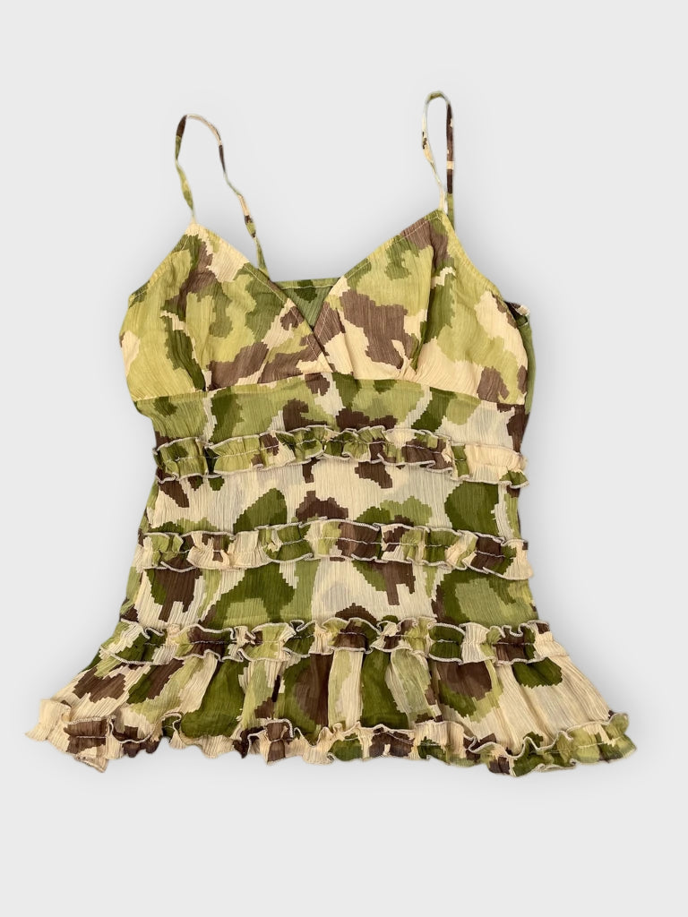 Light Camo Summer Dress Top (M)