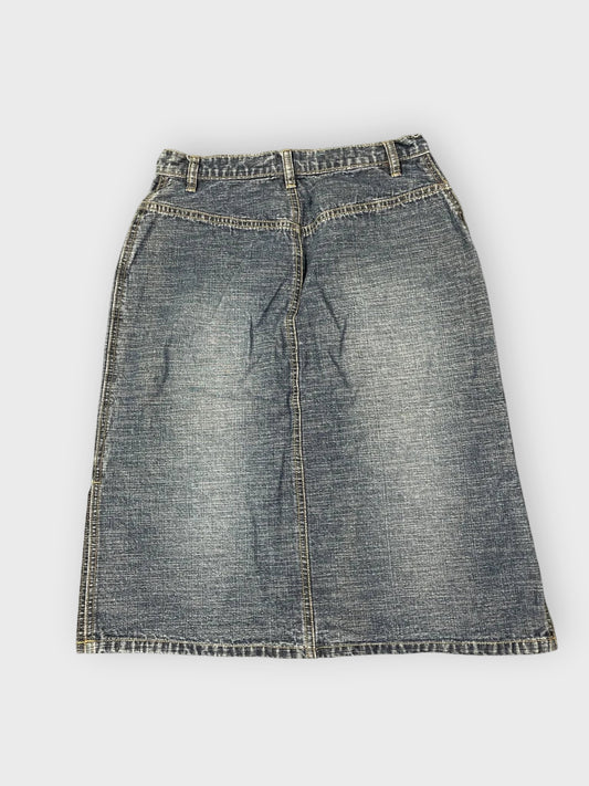 back view, Genuine Sonoma Classic Pocket Denim Skirt, vintage Y2K second hand piece