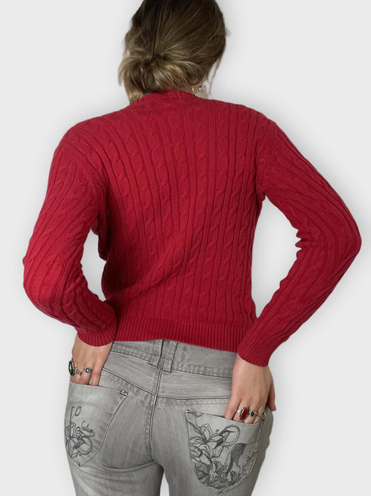back view, Charter Club Sweatshirt, vintage Y2K second hand piece
