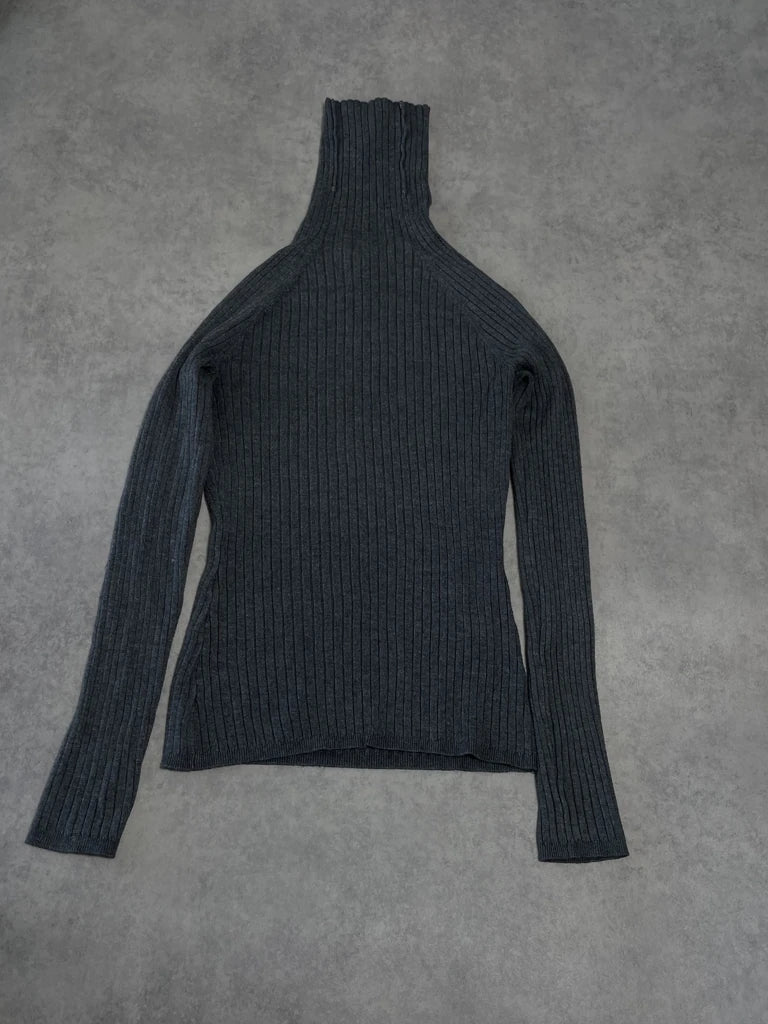 detail view, INC Turtle Neck Jumper, vintage Y2K second hand piece, image 5
