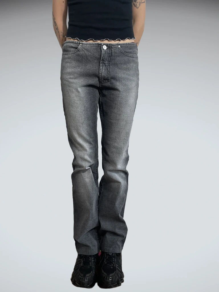 front view, versace jeans, vintage Y2K second hand piece