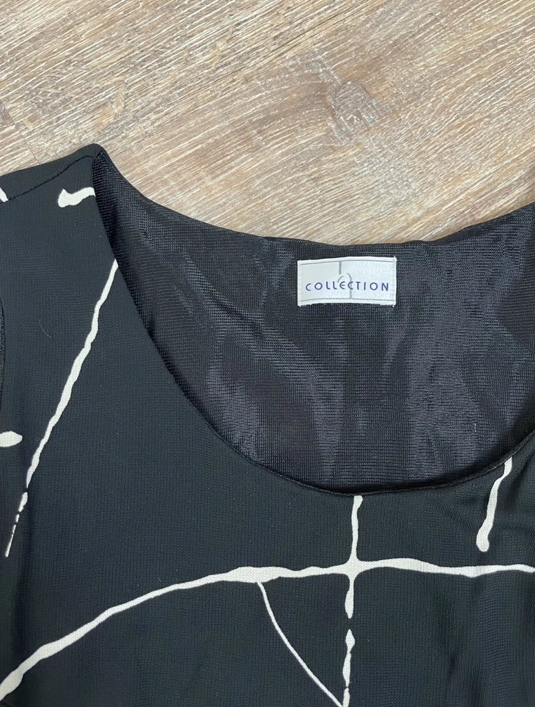 detail view, Collection Asymmetrical Top, vintage Y2K second hand piece, image 5