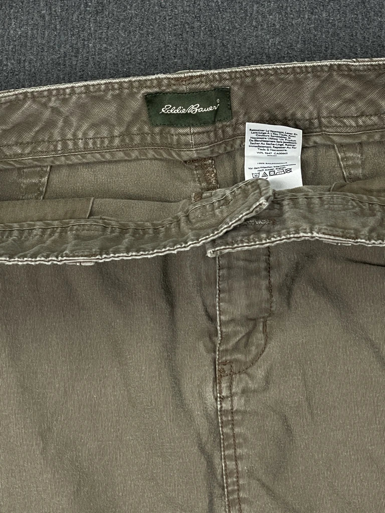 detail view, Eddie Bauer Utility Cotton Skirt, vintage Y2K second hand piece