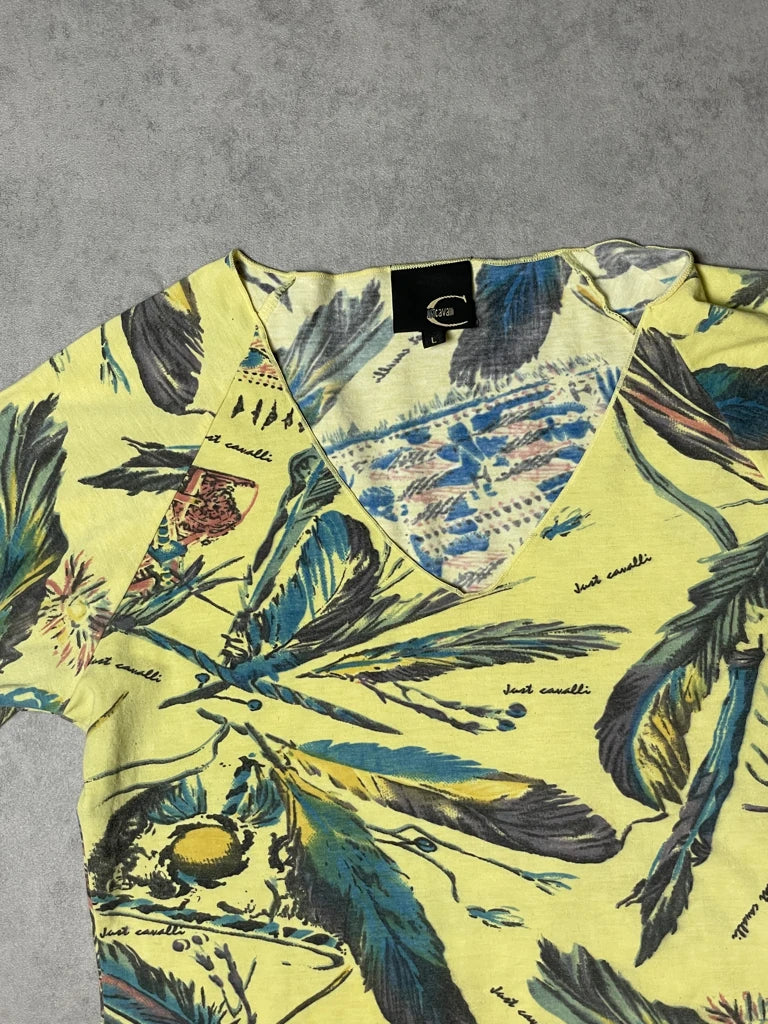 detail view, Just Cavalli Long Sleeve, vintage Y2K second hand piece