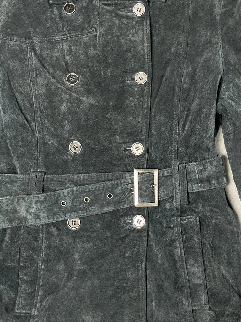 detail view, Project Leather Jacket, vintage Y2K second hand piece, image 4