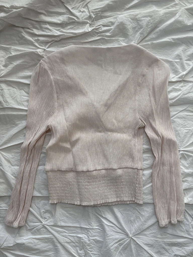 detail view, Mohito Wrap Top, vintage Y2K second hand piece, image 4