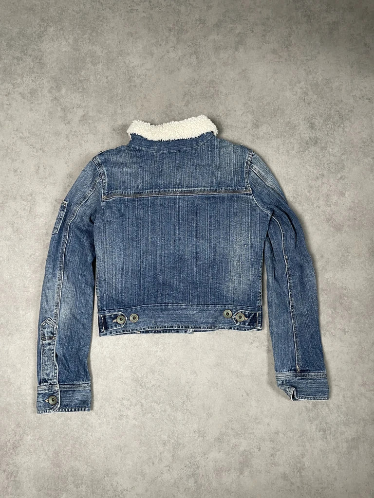 Rifle 1958 Jeans Fur Jacket (XS)