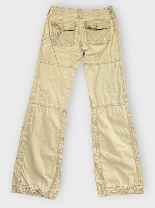 Abercrombie Olive Green Straight-Leg Cargo Pants (XS)